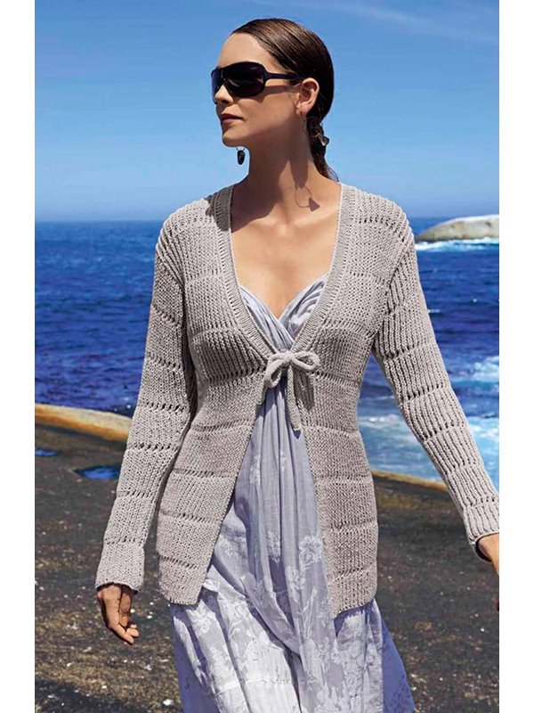 JACKE IM HALBPATENTMUSTER Elastico von Lana Grossa