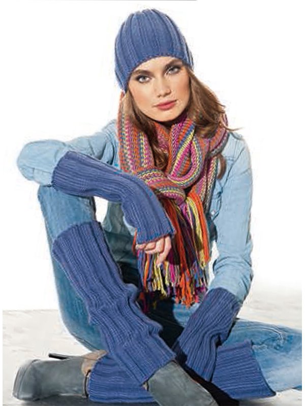 PUDELMÜTZE BINGO Melange (GOTS) von Lana Grossa