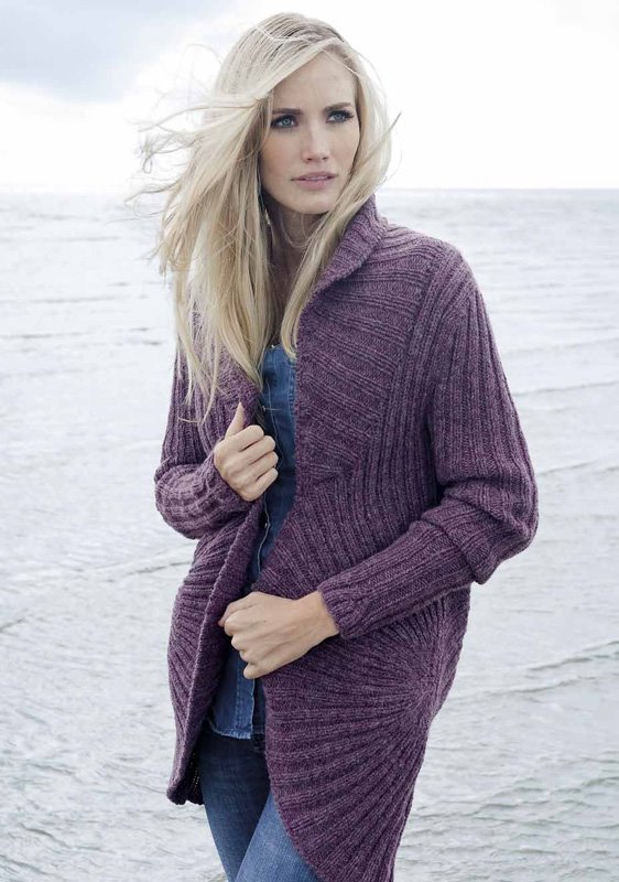 RIPPENJACKE Alta Moda Alpaca von Lana Grossa