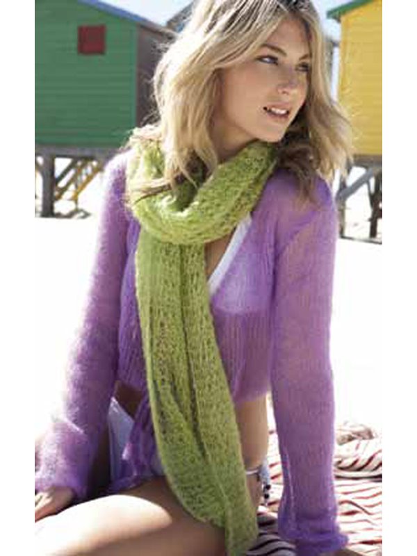 Lana Grossa WICKELJACKE Silkhair