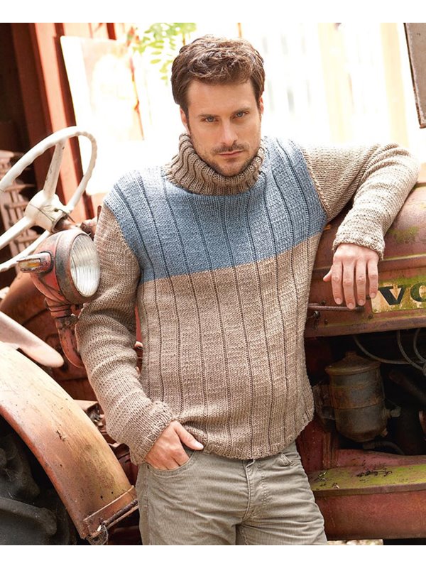 Lana Grossa Pulli BINGO Melange (GOTS)