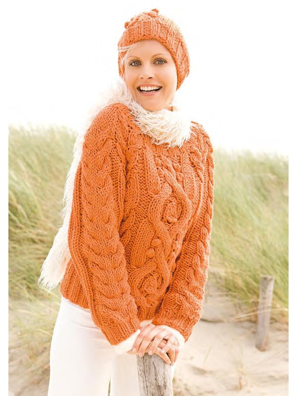 Lana Grossa PULLI + MÜTZE Mille II