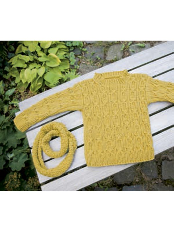 PULLOVER UND LOOP BINGO Melange (GOTS) von Lana Grossa