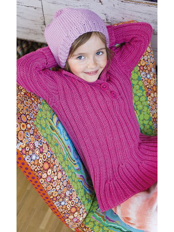 PULLOVER BINGO Melange (GOTS) von Lana Grossa