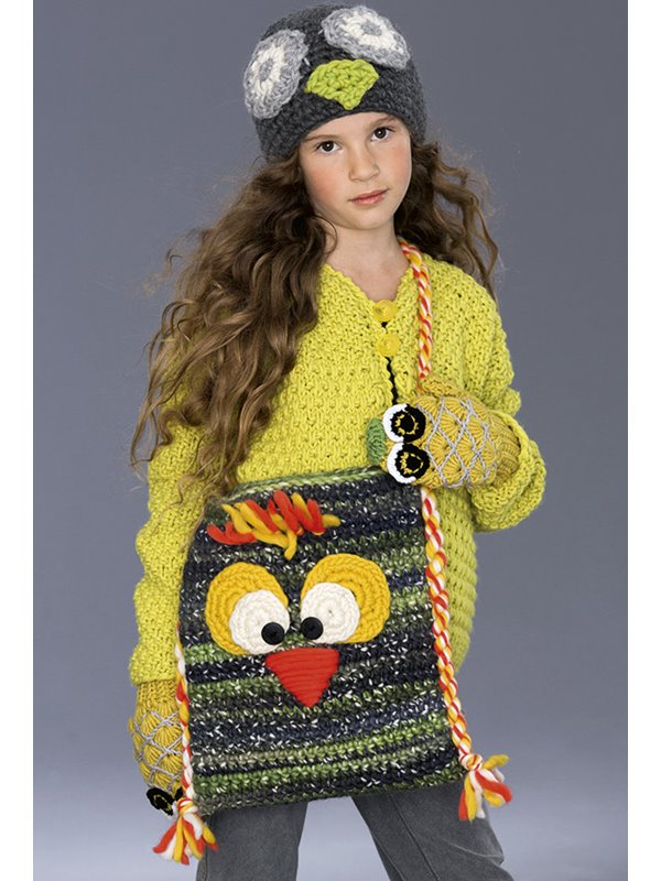 HANDSCHUHE BINGO Melange (GOTS) von Lana Grossa