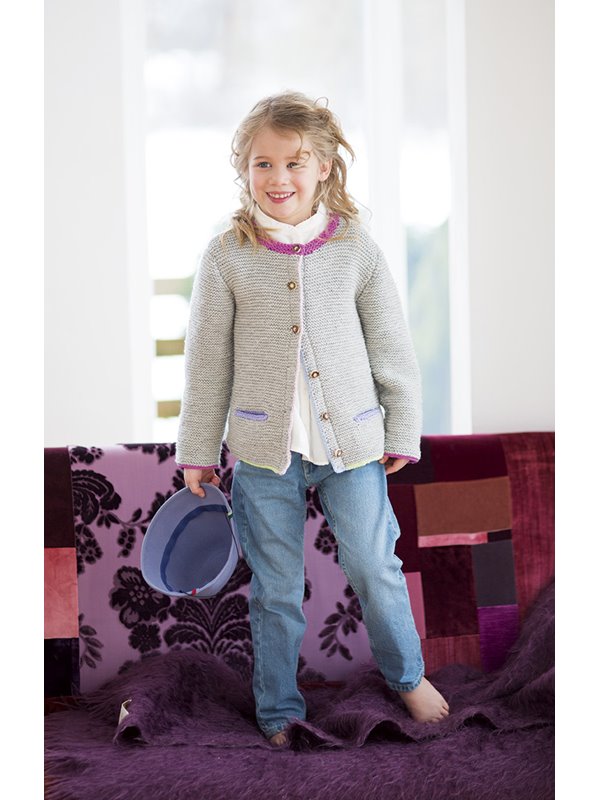 TRACHTENJACKE COOL WOOL Baby/COOL WOOL Melange (GOTS) von Lana Grossa