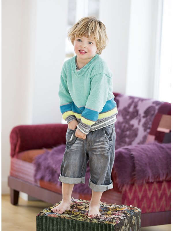 Lana Grossa PULLI IM V-AUSSCHNITT Elastico