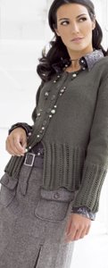 Jacke COOL WOOL Big Melange (GOTS) von Lana Grossa