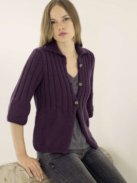 Jacke BINGO melange von Lana Grossa