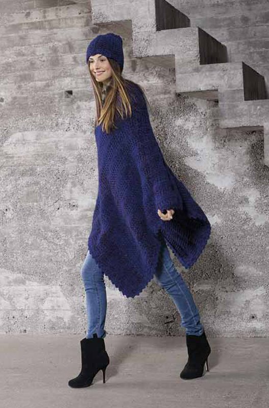 Lana Grossa Mütze LEI color