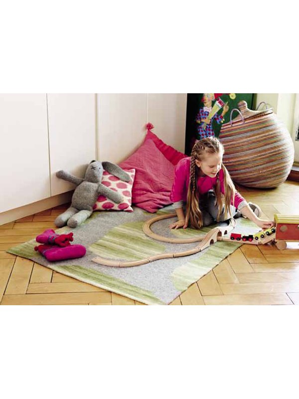 Lana Grossa SPIELTEPPICH Feltro print/Feltro uni