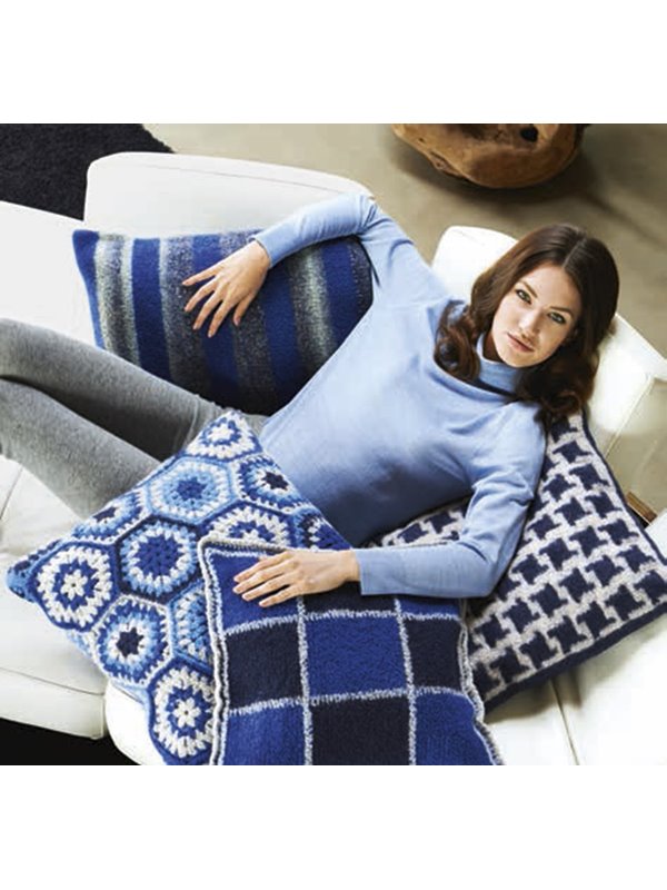 Lana Grossa PATCHWORKKISSEN Feltro uni