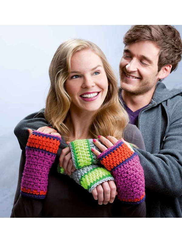 COLORBLOCKING-STULPEN Mille II von Lana Grossa