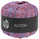 Lana Grossa ALESSIA | 009-Rot/Royal/Ecru