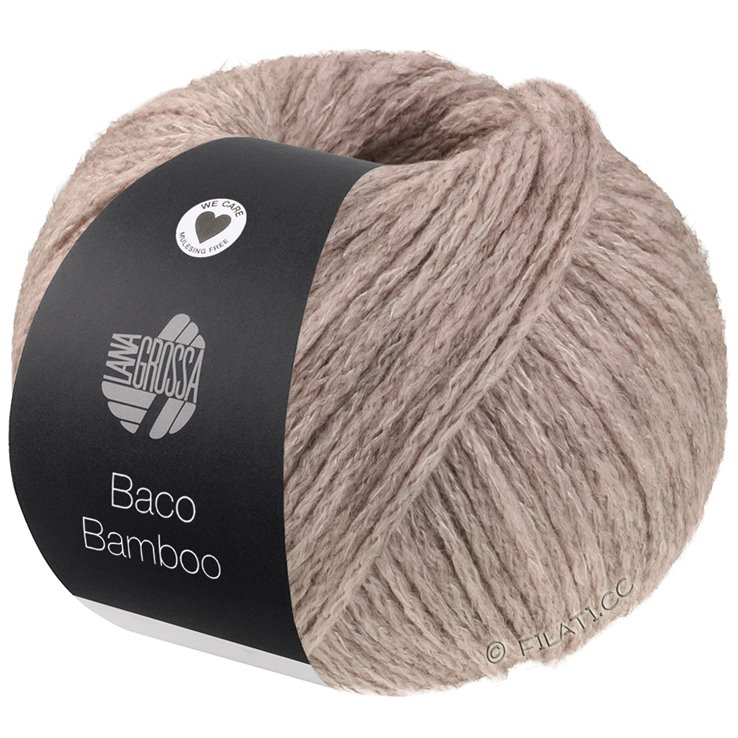 Lana Grossa BACO BAMBOO | 01-Graurosa