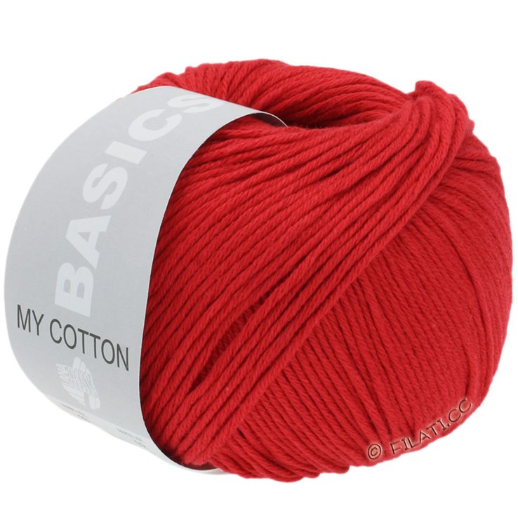 MY COTTON Basics - von Lana Grossa | 13-Rot
