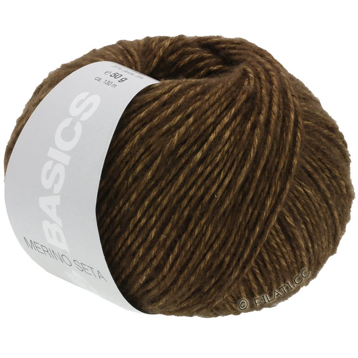 MERINO SETA Basics - von Lana Grossa | 06-Braun