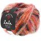 Lana Grossa BRUSHY Uni/Print (lala BERLIN) | 101-Rosa/Orange/Koralle/Weinrot/Schwarzbraun