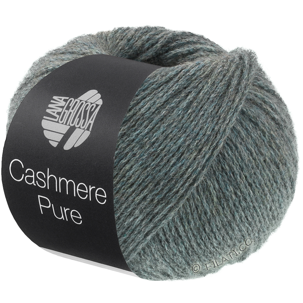 CASHMERE PURE - von Lana Grossa | 34-Graublau