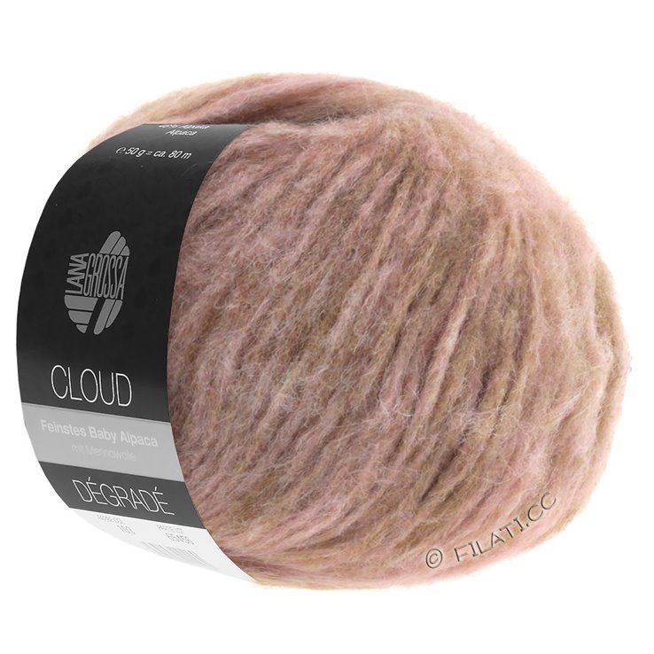 CLOUD Dégradé - von Lana Grossa | 101-Beige/Rosenholz/Altrosa