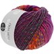 Lana Grossa COLORS FOR YOU | 146-Rotviolett/Blauviolett/Zyklam/Gelb/Dunkelgrün/Gelbgrün/Orange/Feuerrot/Bordeaux