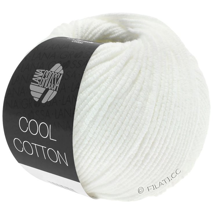 COOL COTTON - von Lana Grossa | 01-Weiß