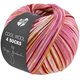 Lana Grossa COOL WOOL 4 SOCKS PRINT III | 7201-Pink/Weinrot/Ecru/Gelb/Camel