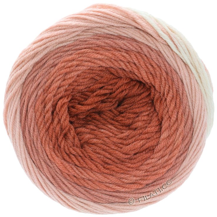 Lana Grossa COOL WOOL Big 1:1 | 5003-Ecru/Altrosa/Lachsrosa/Terrakotta