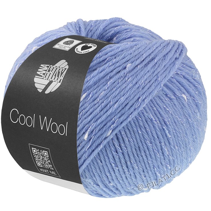 Lana Grossa COOL WOOL Big Dots | 101-Hellblau