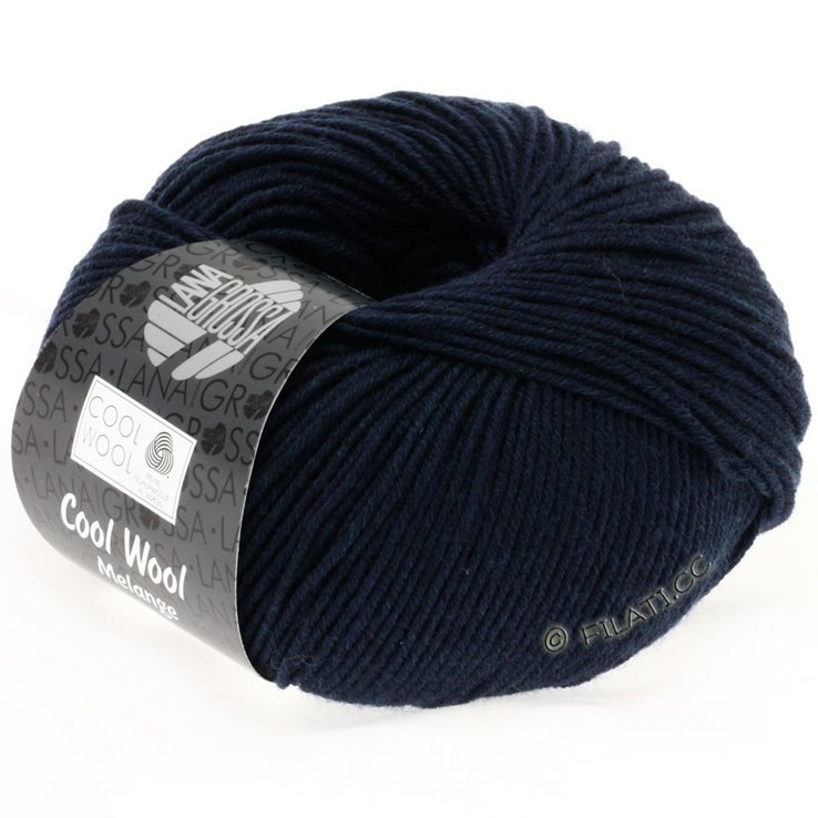 COOL WOOL - von Lana Grossa | 0114-Marine meliert