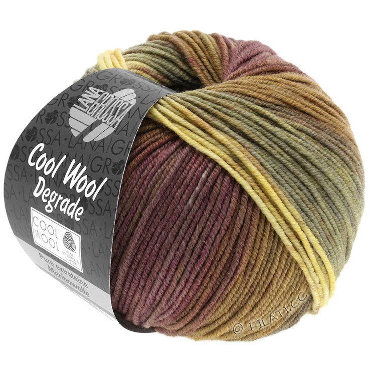 COOL WOOL Degradé - von Lana Grossa | 6001-Beige/Vanille/Sand/Taupe/Marone