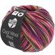 Lana Grossa COOL WOOL Print | 749-Weinrot/Pink/Gelbgrün/Blauviolett/Lachs/Mokka