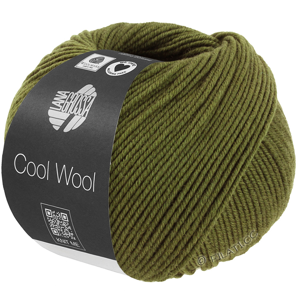 COOL WOOL Mélange (We Care) - von Lana Grossa | 1506-Oliv meliert