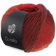 Lana Grossa CORALLO 100G | 05-Rot/Graurot/Schwarzrot