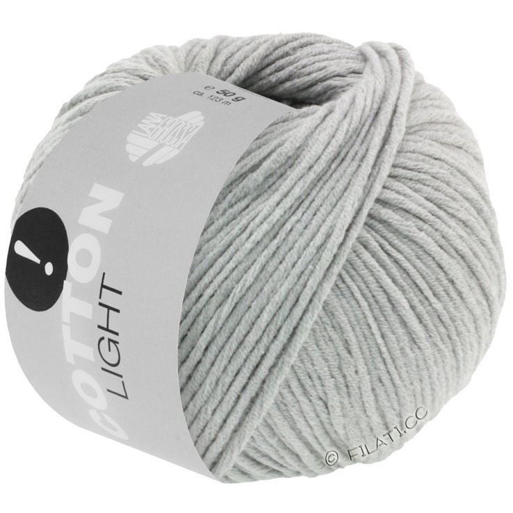 Lana Grossa COTTON LIGHT | 04-Hellgrau