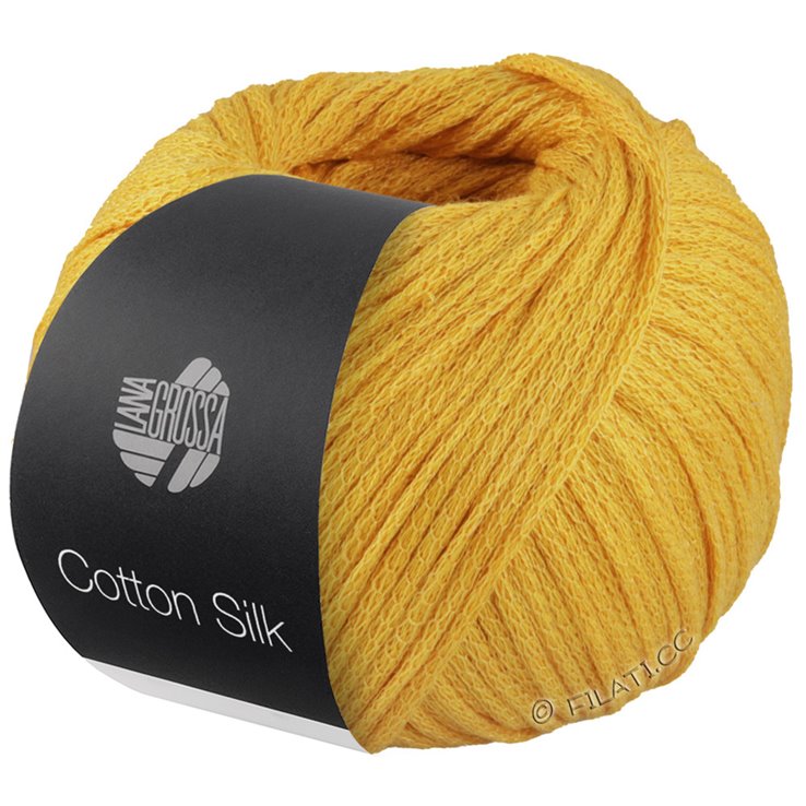 Lana Grossa COTTON SILK | 18-Gelb