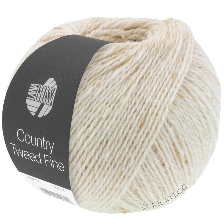 COUNTRY TWEED Fine - von Lana Grossa | 101-Natur meliert