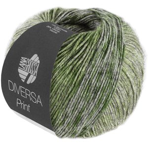 DIVERSA PRINT - von Lana Grossa | 107-Oliv/Grün/Gelbgrün/Waldgrün/Graugrün