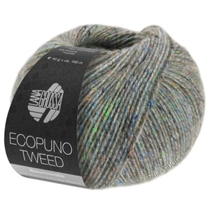 ECOPUNO Tweed - von Lana Grossa | 303-Grüngrau meliert