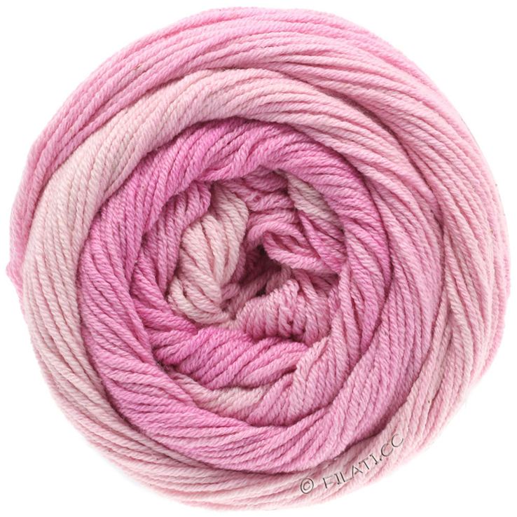 Lana Grossa ELASTICO Dégradé | 701-Zartrosa/Rosa/Pink