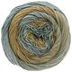 Lana Grossa ELASTICO Dégradé | 716-Goldbraun/Beige/Graublau
