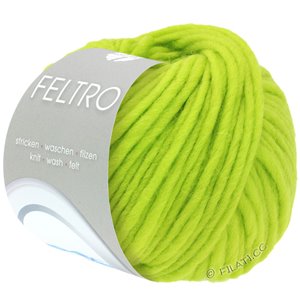 FELTRO  Uni - von Lana Grossa | 095-Leuchtendgrün