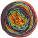 Lana Grossa FRESCO | 07-Rotorange/Marine/Hellpetrol/Kürbis/Gelb