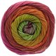 GOMITOLO ALOHA - von Lana Grossa | 312-Graugrün/Fuchsia/Lachsorange/Tonrot/Olivgrün