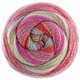 Lana Grossa GOMITOLO ARTE | 1023-Erdbeer/Rotviolett/Hellgrau/Lindgrün/Hellblau/Beige/Orange/Rot/Pink/Fuchsia