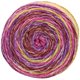 Lana Grossa GOMITOLO MEILENWEIT | 4013-Pink/Rotviolett/Braunrot/Senfgelb/Curry