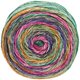 Lana Grossa GOMITOLO MEILENWEIT | 4017-Türkisgrün/Pink/Violett/Braun/Gelbgrün/Orange