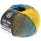 Lana Grossa LACE Seta Dégradé 50g | 104-Blau/Gelb/Taupe