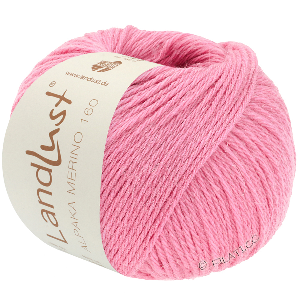 LANDLUST Alpaka Merino 160 - von Lana Grossa | 451-Pink