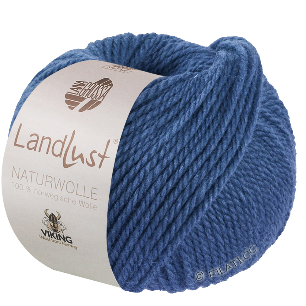 LANDLUST Naturwolle - von Lana Grossa | 23-Blau